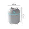 250ML Mini Ultrasonic Air Humidifier USB Essential Oil Diffuser Purifier Aroma Anion Mist Maker