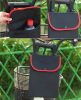 Bike Handlebar Bag Waterproof Foldable Front Tube Bag Cycling Storage Bag