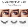 Gilded Glamour 3-in-1 Magnetic Eye Lashes Makeup Collection(3 Pairs)